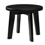 BAMBOO SHOWER SHAVING FOOT REST STOOL 10 ROUND STE