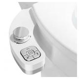 CHROME SILVER DUAL NOZZLE NON-ELECTRIC BIDET PART