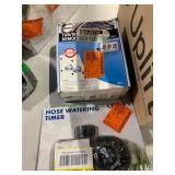 1) ORBIT HOSE WATERING TIMER.(1)DANCO TUB AND SHOW