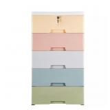 31.5 IN. X 17.1 IN. 5-COLOR PLASTIC BEDROOM STORAG