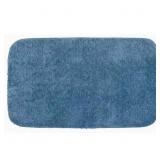 TRADITIONAL BASIN BLUE 24 IN. X 40 IN. PLUSH NYLON