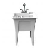 $136 24 IN. X 22 IN. WHITE FREESTANDING UTILITY/LA