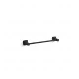RIFF 18 IN. SINGLE TOWEL BAR IN MATTE BLACK