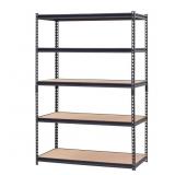 $152 5-TIER HEAVY DUTY STEEL GARAGE STORAGE SHELVI