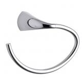 ALTEO WALL MOUNTED TOWEL RING IN POLISHED CHROME