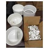 1 LOT ASSORTED PVC FITTINGS
