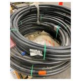 1 LOT (3) ADS 100  BLACK PVC PIPES