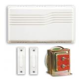 UTILITECH WHITE WIRED DOORBELL KIT