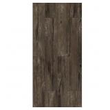 WALNUT EMBER GREY 4 MIL X 6 IN. W WATERPROOF LUXUR