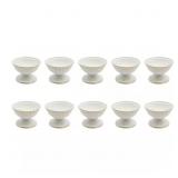 2.6 IN. TALL TABLETOP MINI WHITE GOLDEN FLOWER ARR