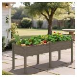 $118 VEIKOUS 72 IN. L X 23 IN. W X 30 IN. H CEDAR