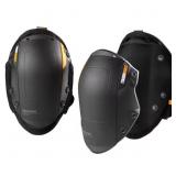 GELFIT BLACK ROCKER KNEE PADS WITH REMOVEABLE AND