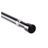 48 IN. - 84 IN. TENSION CURTAIN ROD IN BLACK