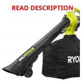 $179 40V VAC ATTACK CORDLESS BATTERY LEAF VACUUM/M