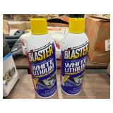1 LOT OF (2) BLASTER WHITE LITHIUM GREASE