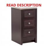 DELRIDGE CHOCOLATE LINEN CABINET