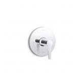 PITCH 1-HANDLE WALL MOUNT VALVE TRIM IN POLISHED C