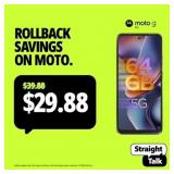 STRAIGHT TALK MOTOROLA MOTO G 2025, 5G, 64GB, BLUE