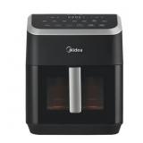 MIDEA HEATXPRESS  AIR FRYER, 7.8 QT, SEE-THRU WIND