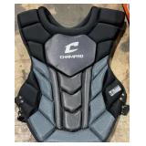 CHAMPRO OPTIMUS PRO PLUS CHEST PROTECTOR, 15.5", R