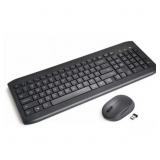 ONN. WIRELESS KEYBOARD & MOUSE COMBO, 104 KEYS, OP