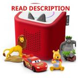 $180 TONIEBOX 2 AUDIO PLAYER DISNEY BUNDLE FOR KID