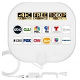 TV ANTENNA INDOOR FOR LOCAL CHANNELS - 4K HD AMPLI