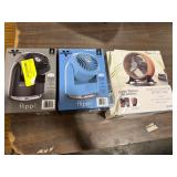 1 LOT (3) ASSORTED FANS