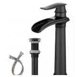 WATERFALL SINGLE HOLE SINGLE HANDLE BATHROOM VESSE