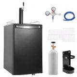 $564 SINGLE TAP BEER KEGERATOR, FULL SIZE KEG FRID