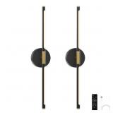 24 IN. 2-LIGHT BLACK GOLD RECHARGEABLE BATTERY OPE