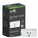 1 LOT (2) DECORA SMART WI-FI SINGLE OUTLET PLUG-IN