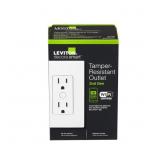 LEVITON DECORA SMART 15 AMPS 120 V DUPLEX WHITE TA