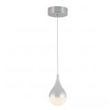 GLITZER 6.5-WATT 1 LIGHT CHROME MODERN INTEGRATED