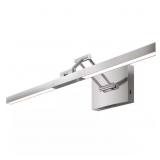 24 IN. 1-LIGHT BRUSHED NICKEL BATHROOM 3CCT MODERN