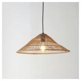 NOVA 20.25 IN. 1-LIGHT 180 IN. BROWN CORD PLUG-IN