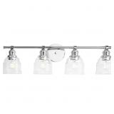 $142 AMBROSE 48 IN. 4-LIGHT POLISHED CHROME WITH C