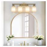 TMFXGX 24 IN MODERN GOLD 4 LIGHT VANITY BATHROOM M