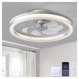 $109 20 IN. LED INDOOR WHITE LOW PROFILE FLUSH MOU