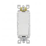 LEVITON DECORA 15 AMPS THREE POLE 3-WAY ROCKER SWI