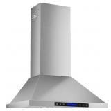 $865 30 IN. 400 CFM CONVERTIBLE WALL MOUNT RANGE H
