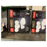 1 LOT (2) GLOBE PRO GRADE LED SECURITY LIGHTS 2-PA