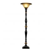 71.5 IN. 1-LIGHT DARK OIL RUBBED BRONZE TORCHIERE