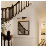 MINIMALIST 27.6 IN. 1-LIGHT BLACK LED VANITY LIGHT