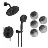 $154 SINGLE HANDLE 1-SPRAY ROUND RAIN SHOWER FAUCE