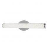 $124 SIBLEY 24 IN. 1-LIGHT CHROME LED BATHROOM VAN