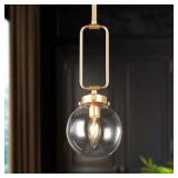 MID-CENTURY MODERN KITCHEN ISLAND GLOBE PENDANT LI