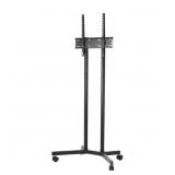 ROLLING TV STAND, RETRACTABLE HEIGHT ADJUSTABLE WA