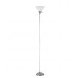 GLOBE ELECTRIC ELLIOTT 72 IN. SILVER FLOOR LAMP