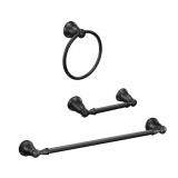 MOEN BANBURY MATTE BLACK BLACK ZINC BATH ACCESSORY
